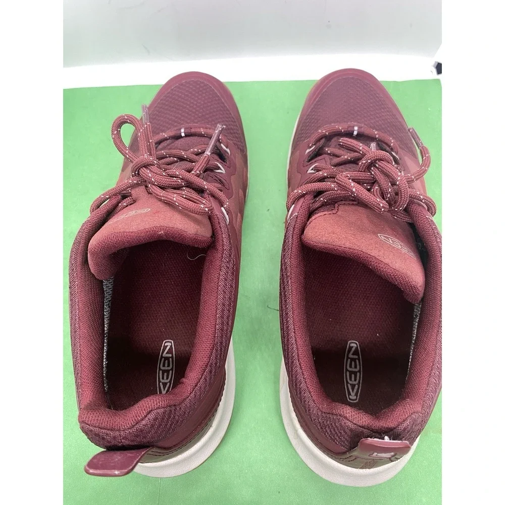 KEEN Explore WP Tawny Port/Satellite Hiking Outdoor Trail Shoes Womens Sz 9.5
